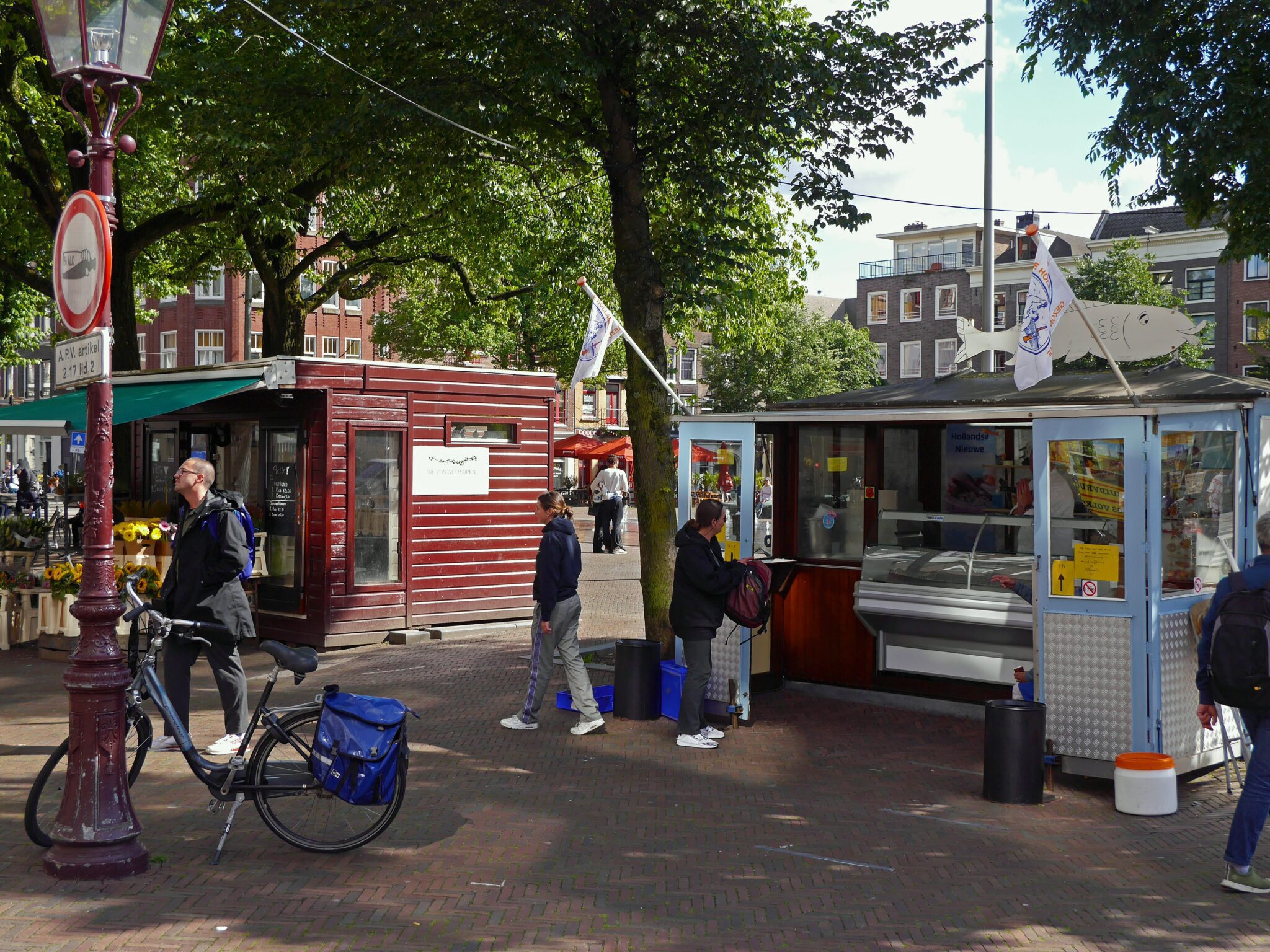 an image of multiple market stalls for the page collecting bank transfer payments as a market trader