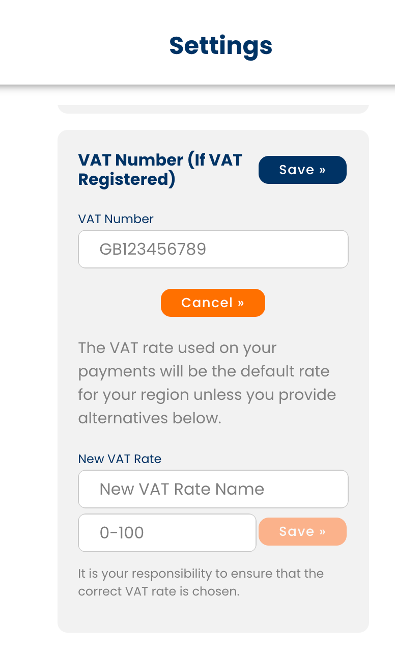 Changing VAT Settings 3 TrustistTransfer image 3